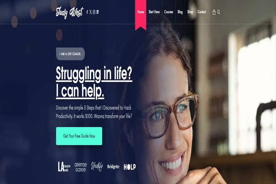 Efor wordpress theme with slider